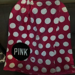 Pink Victoria secrets towel